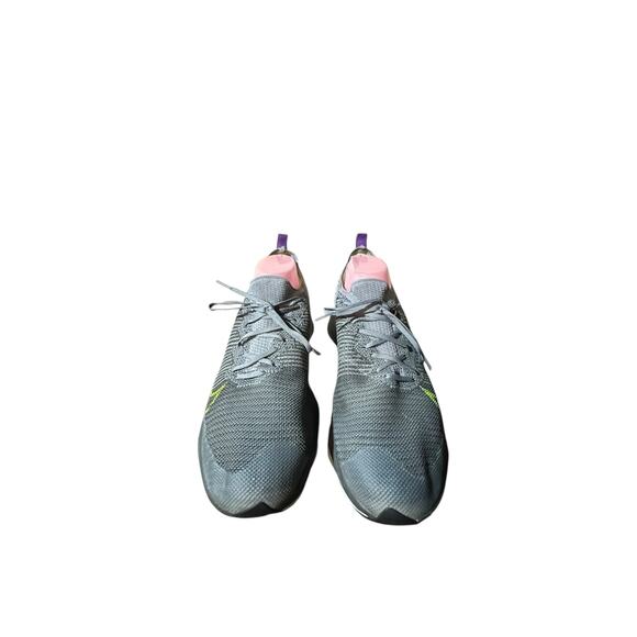 Nike Air Zoom Tempo NEXT Flyknit Grey Volt Running Mens Size 12.5 Used - Picture 3 of 8